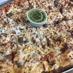 (2) Meat Lovers Pizza