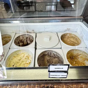 Homemade ice cream