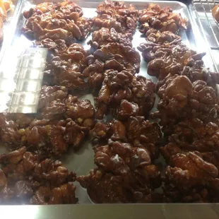 Soft and Crunchy Apple Fritters