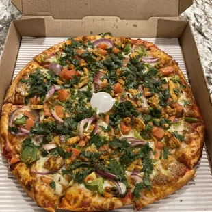 Butter chicken special.