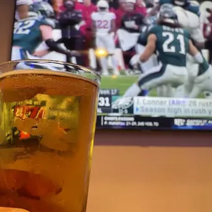 Drink and football