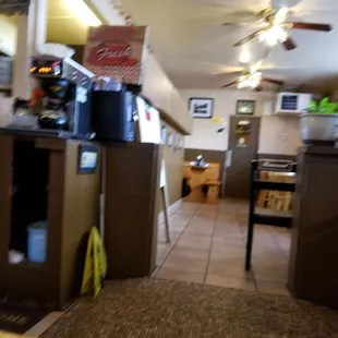 Just a view in the restaurant