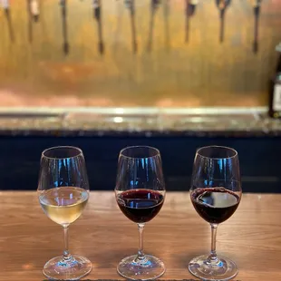 Wine tasting of local Washington wines