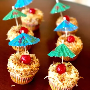 Pina Colada cupcakes