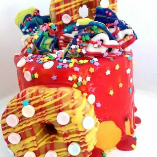 Donut Crazy Cake