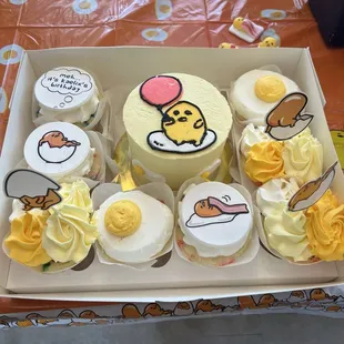 Gudetama Lazy Egg Cake