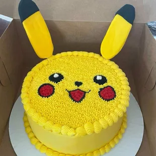 Pikachu cake