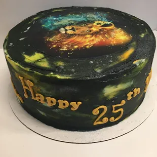 Galaxy Leo Cake