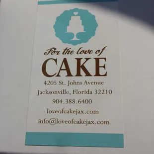 a cake in a box