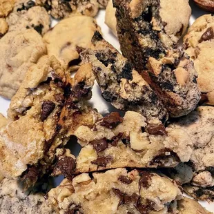Variety of cookies