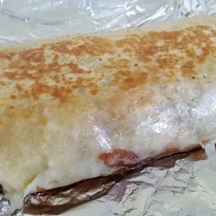 Special of the day.  Queso something something something something burrito.