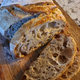 a loaf of sourdough