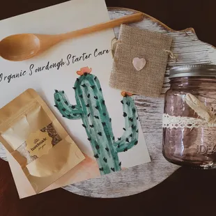 We offer Sourdough Starter Kits!