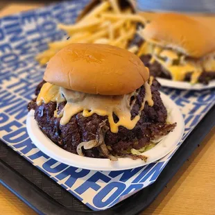 Double Cheese with Lettuce
