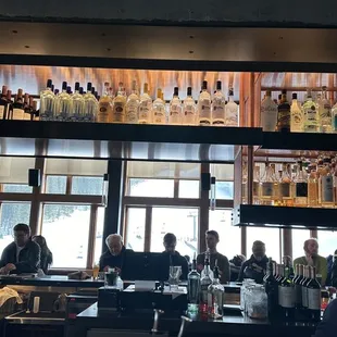 people at a bar
