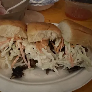 Pork sliders
