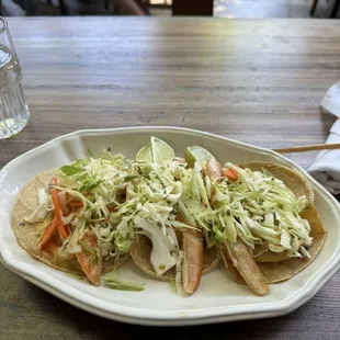 Salmon Belly Tacos