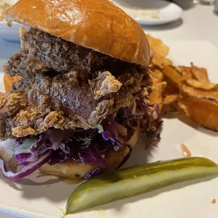 Crispy Amish Chicken Sandwich ($16)