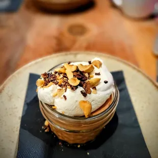 Cocoa compassion chocolate pot de creme