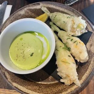 Stuffed Squash Blossom