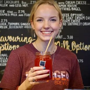 Hibiscus tea with lemonade