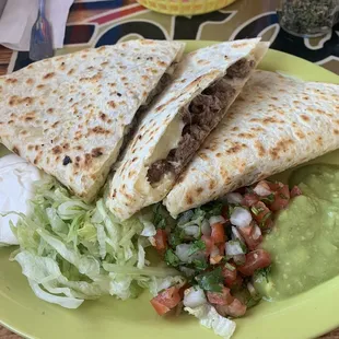 Carne asada quesadilla