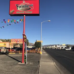  sign for a mexican restaurant
