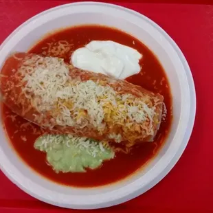 Wet burrito