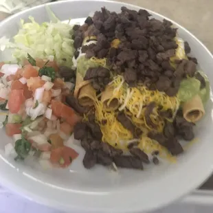 5 Rolled taquitos  supreme