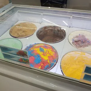 Standard ice cream flavors