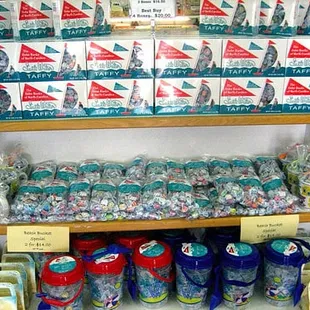 salt water taffy selection!