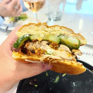Spicy chicken sandwich!