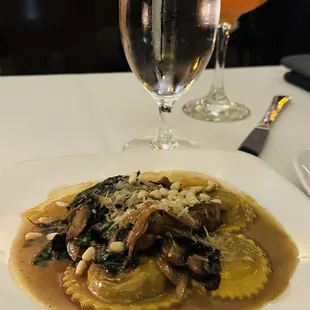 Portobello Mushroom Ravioli