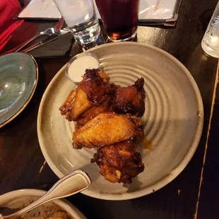 Calabrian Chicken Wings - Chili infused honey flavor