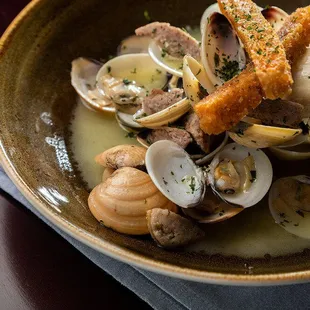 oysters and mussels, food