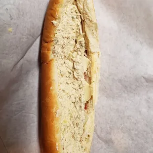 Large tuna. 16 in.  You can get it in 12in. Or 8in.