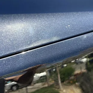 paint damage fender and hood