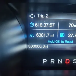 Just hit 300,000 MILES!!!!