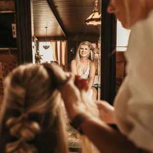 Venue where girls got ready