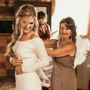 Venue where girls got ready