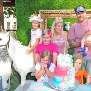 Our Unicorn Pony at Tori Spellings Daughter Stella's Birthday Party!!