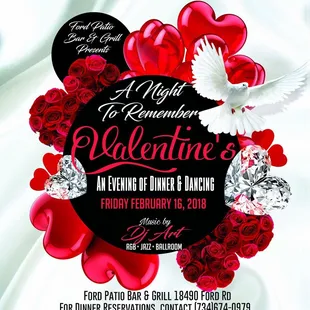 valentine's day flyer