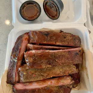 Full rack of ribs $26