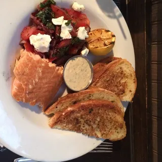 Smoked Salmon Bruschetta
