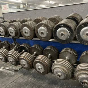 Dumbbells to 150