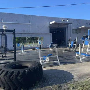 Amazing outdoor gym!