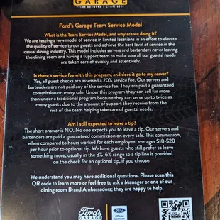 The 20% service fee