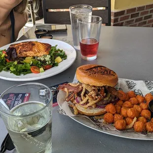 burgers, food, burger