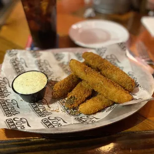 DEEP FRIED DILL PICKLE PLANKS