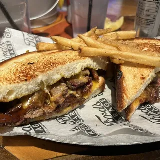 Smoked Brisket Burnt Ends Melt